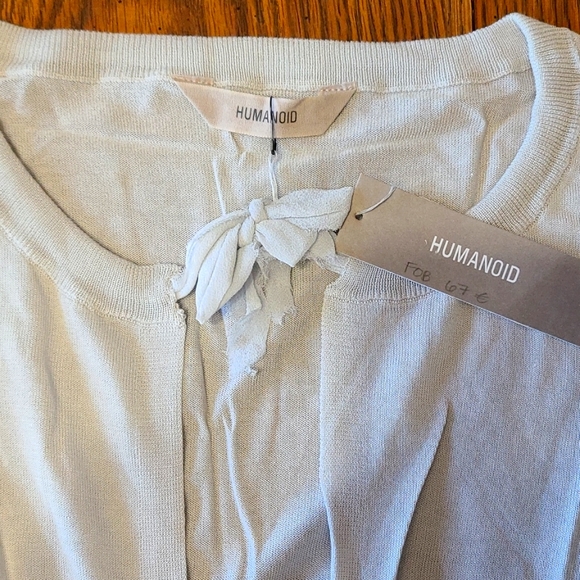 Womens Cardigan with tie - Picture 2 of 3